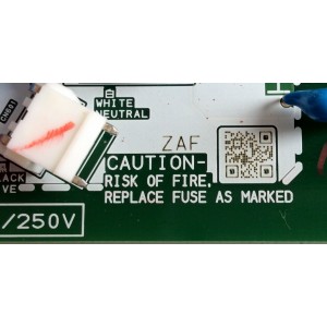 MAIN FUENTE (COMBO) PARA TV SANYO / NUMERO DE PARTE AZAFJUT / AZAFJMMA-001 / BA6AFNG02011 / BA6AFNG0201 1 / PANEL U64F4XT / MODELO FW32D06F B MEC